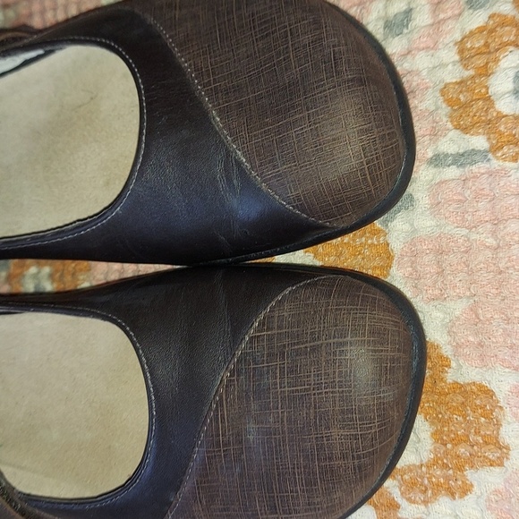 Naot Brown Leather Mary Jane Flats - Picture 2 of 9